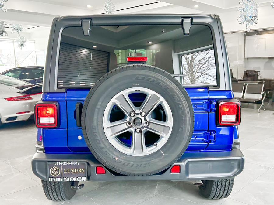 Used Jeep Wrangler Unlimited Sahara 4x4 2020 | Luxury Motor Club. Franklin Square, New York Used Jeep Wrangler Unlimited Sahara 4x4 2020 | Luxury Motor Club. Franklin Square, New York