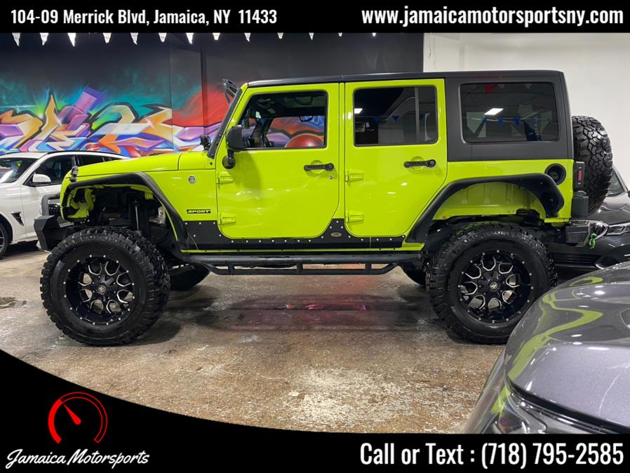 2017 Jeep Wrangler Unlimited Sport 4x4, available for sale in Jamaica, New York | Jamaica Motor Sports . Jamaica, New York 2017 Jeep Wrangler Unlimited Sport 4x4, available for sale in Jamaica, New York | Jamaica Motor Sports . Jamaica, New York