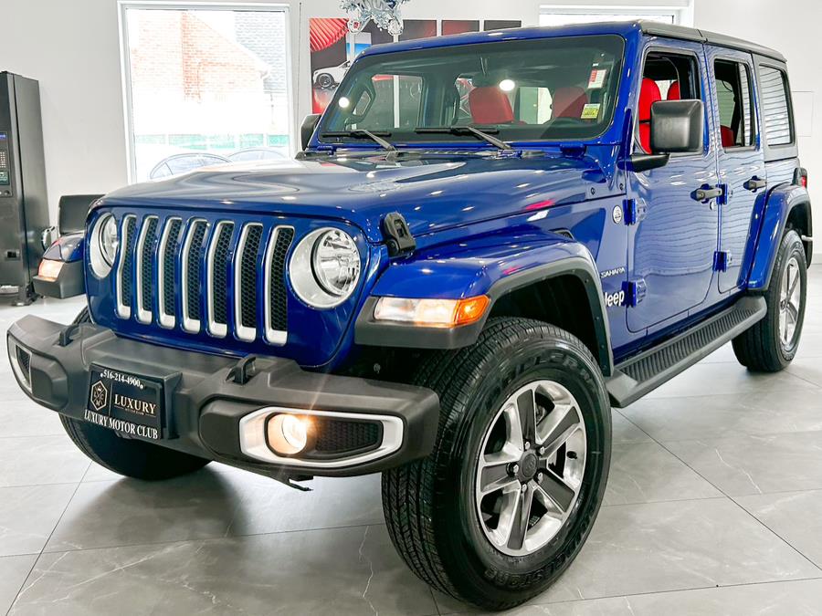 2020 Jeep Wrangler Unlimited Sahara 4x4, available for sale in Franklin Square, New York | Luxury Motor Club. Franklin Square, New York 2020 Jeep Wrangler Unlimited Sahara 4x4, available for sale in Franklin Square, New York | Luxury Motor Club. Franklin Square, New York