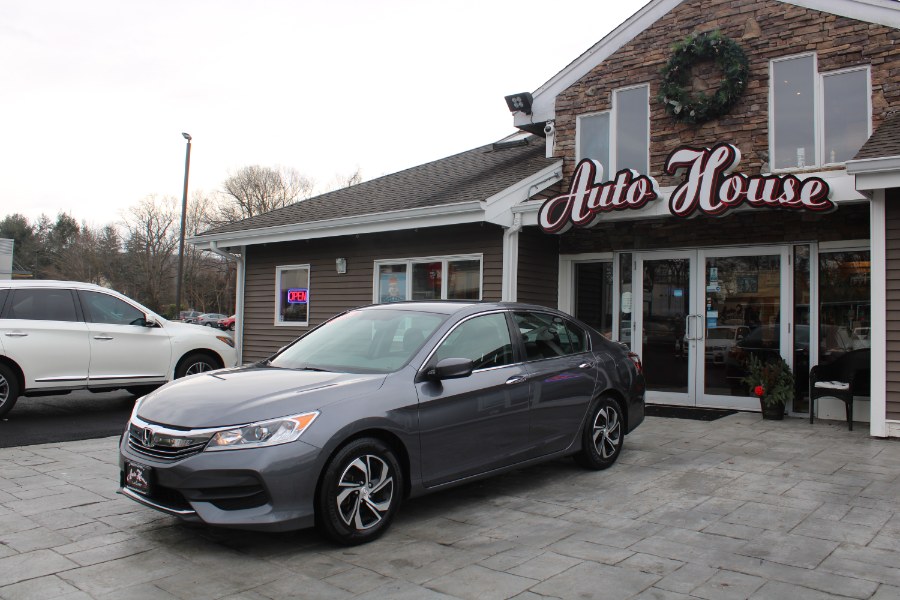 2016 Honda Accord Sedan 4dr I4 CVT LX, available for sale in Plantsville, Connecticut | Auto House of Luxury. Plantsville, Connecticut