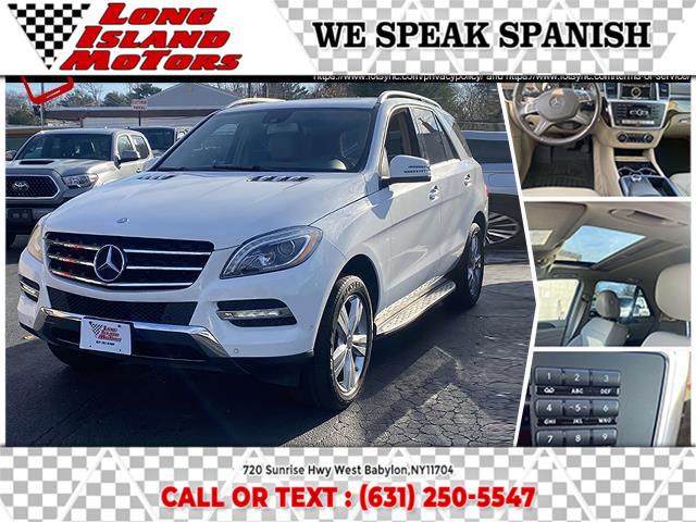 2015 Mercedes-Benz M-Class 4MATIC 4dr ML350, available for sale in West Babylon, New York | Long Island Motors. West Babylon, New York