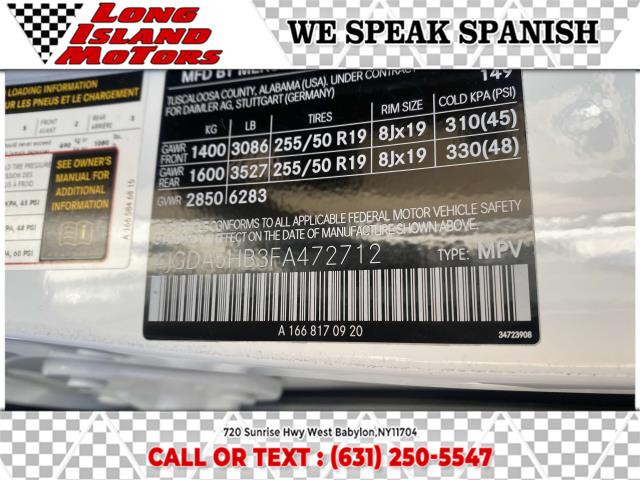 2015 Mercedes-Benz M-Class 4MATIC 4dr ML350, available for sale in West Babylon, New York | Long Island Motors. West Babylon, New York 2015 Mercedes-Benz M-Class 4MATIC 4dr ML350, available for sale in West Babylon, New York | Long Island Motors. West Babylon, New York
