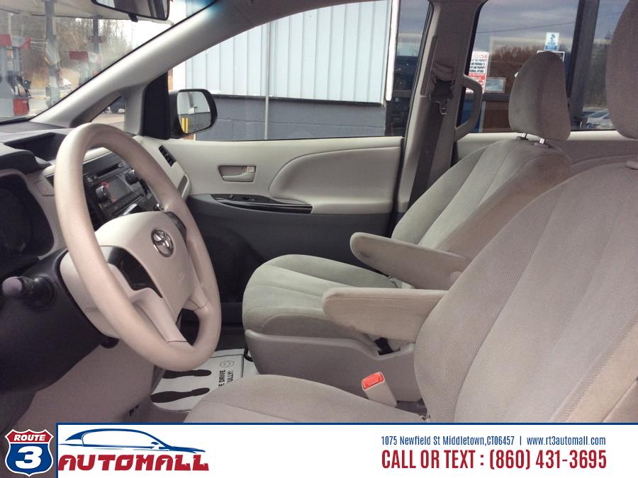 2014 Toyota Sienna 5dr 7-Pass Van V6 L FWD, available for sale in Middletown, Connecticut | RT 3 AUTO MALL LLC. Middletown, Connecticut 2014 Toyota Sienna 5dr 7-Pass Van V6 L FWD, available for sale in Middletown, Connecticut | RT 3 AUTO MALL LLC. Middletown, Connecticut