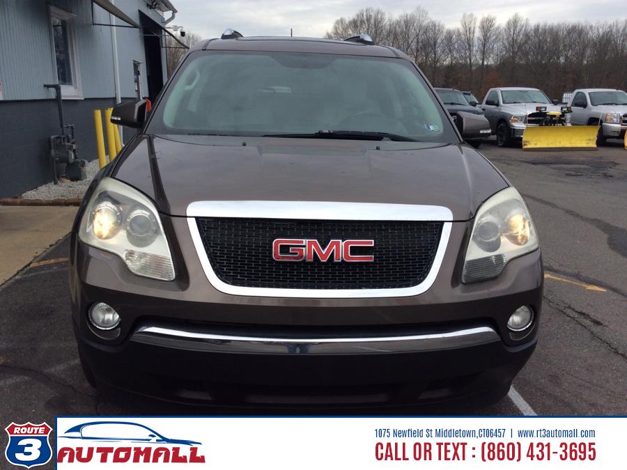 2009 GMC Acadia AWD 4dr SLT2, available for sale in Middletown, Connecticut | RT 3 AUTO MALL LLC. Middletown, Connecticut 2009 GMC Acadia AWD 4dr SLT2, available for sale in Middletown, Connecticut | RT 3 AUTO MALL LLC. Middletown, Connecticut