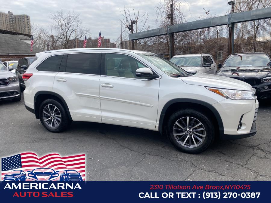 2018 Toyota Highlander XLE V6 AWD (Natl), available for sale in Bronx, New York | Americarna Auto Sales LLC. Bronx, New York 2018 Toyota Highlander XLE V6 AWD (Natl), available for sale in Bronx, New York | Americarna Auto Sales LLC. Bronx, New York