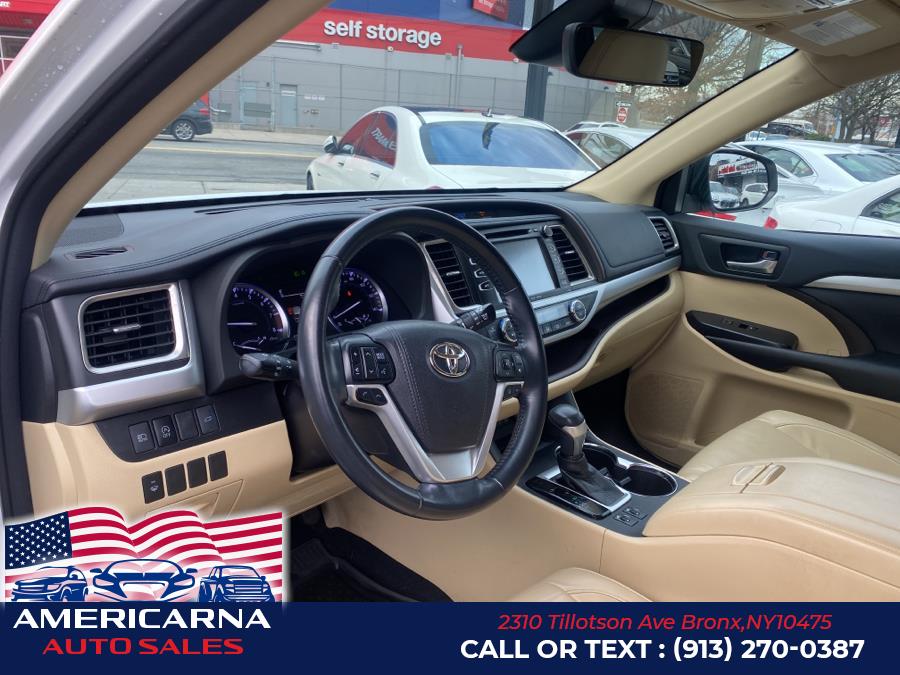 2018 Toyota Highlander XLE V6 AWD (Natl), available for sale in Bronx, New York | Americarna Auto Sales LLC. Bronx, New York 2018 Toyota Highlander XLE V6 AWD (Natl), available for sale in Bronx, New York | Americarna Auto Sales LLC. Bronx, New York