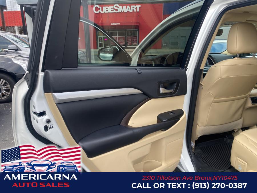 2018 Toyota Highlander XLE V6 AWD (Natl), available for sale in Bronx, New York | Americarna Auto Sales LLC. Bronx, New York 2018 Toyota Highlander XLE V6 AWD (Natl), available for sale in Bronx, New York | Americarna Auto Sales LLC. Bronx, New York