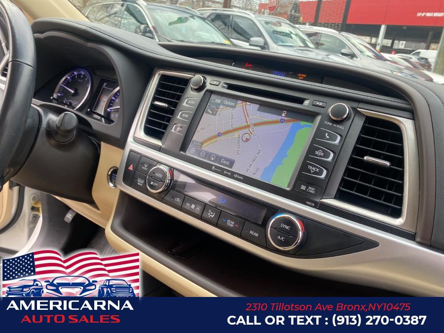 2018 Toyota Highlander XLE V6 AWD (Natl), available for sale in Bronx, New York | Americarna Auto Sales LLC. Bronx, New York 2018 Toyota Highlander XLE V6 AWD (Natl), available for sale in Bronx, New York | Americarna Auto Sales LLC. Bronx, New York