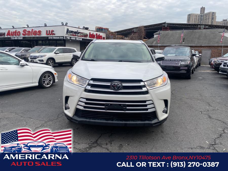 2018 Toyota Highlander XLE V6 AWD (Natl), available for sale in Bronx, New York | Americarna Auto Sales LLC. Bronx, New York 2018 Toyota Highlander XLE V6 AWD (Natl), available for sale in Bronx, New York | Americarna Auto Sales LLC. Bronx, New York