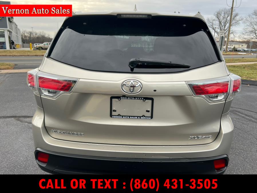 2014 Toyota Highlander AWD 4dr V6 XLE (Natl), available for sale in Manchester, Connecticut | Vernon Auto Sale & Service. Manchester, Connecticut 2014 Toyota Highlander AWD 4dr V6 XLE (Natl), available for sale in Manchester, Connecticut | Vernon Auto Sale & Service. Manchester, Connecticut