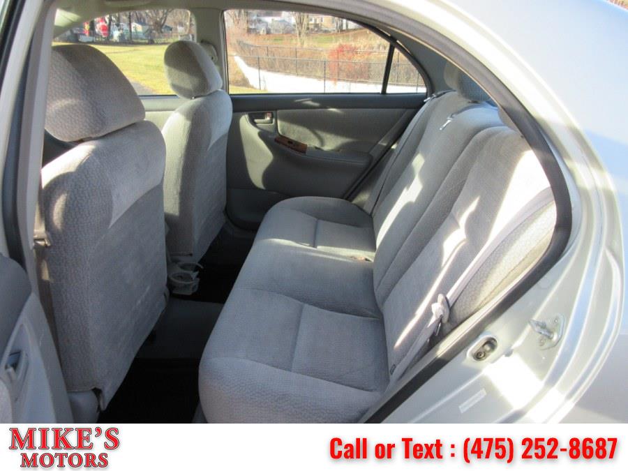 Used Toyota Corolla 4dr Sdn LE Auto (Natl) 2003 | Mike's Motors LLC. Stratford, Connecticut Used Toyota Corolla 4dr Sdn LE Auto (Natl) 2003 | Mike's Motors LLC. Stratford, Connecticut