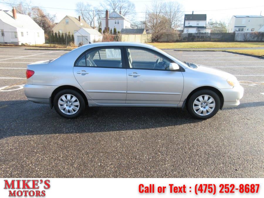 Used Toyota Corolla 4dr Sdn LE Auto (Natl) 2003 | Mike's Motors LLC. Stratford, Connecticut Used Toyota Corolla 4dr Sdn LE Auto (Natl) 2003 | Mike's Motors LLC. Stratford, Connecticut