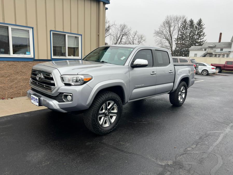 2017 Toyota Tacoma Limited Double Cab 5'' Bed V6 4x4 AT (Natl), available for sale in East Windsor, Connecticut | Century Auto And Truck. East Windsor, Connecticut