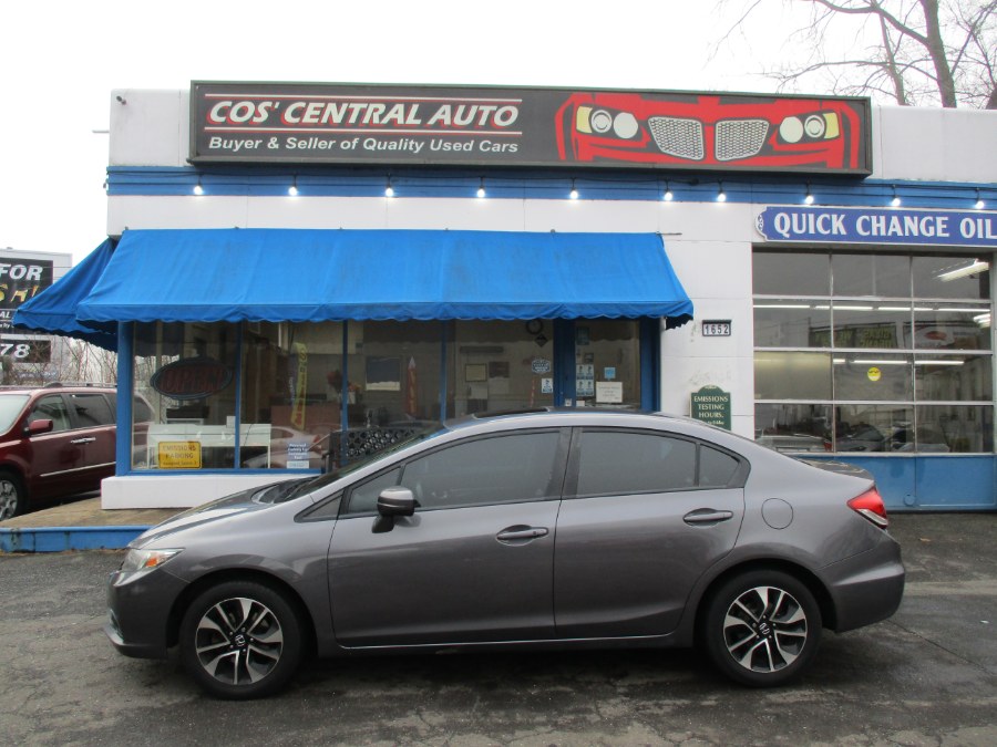 2015 Honda Civic Sedan 4dr CVT EX, available for sale in Meriden, Connecticut | Cos Central Auto. Meriden, Connecticut 2015 Honda Civic Sedan 4dr CVT EX, available for sale in Meriden, Connecticut | Cos Central Auto. Meriden, Connecticut