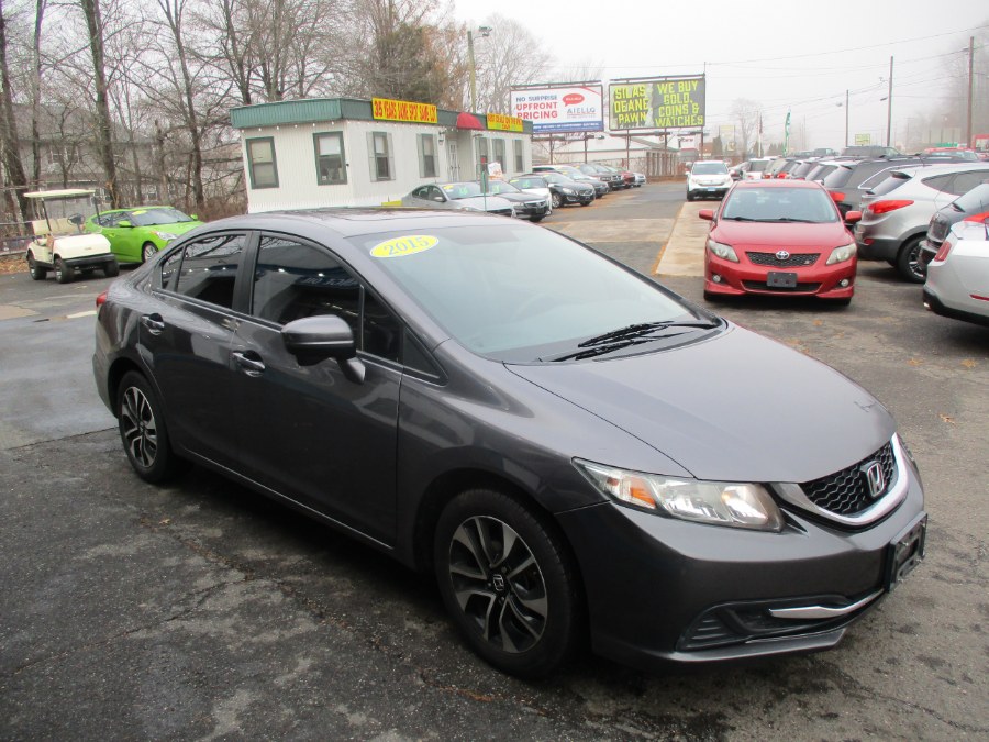 2015 Honda Civic Sedan 4dr CVT EX, available for sale in Meriden, Connecticut | Cos Central Auto. Meriden, Connecticut 2015 Honda Civic Sedan 4dr CVT EX, available for sale in Meriden, Connecticut | Cos Central Auto. Meriden, Connecticut