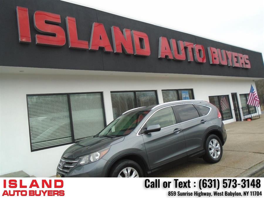 2012 Honda Cr-v EX L w/DVD AWD 4dr SUV, available for sale in West Babylon, New York | Island Auto Buyers. West Babylon, New York