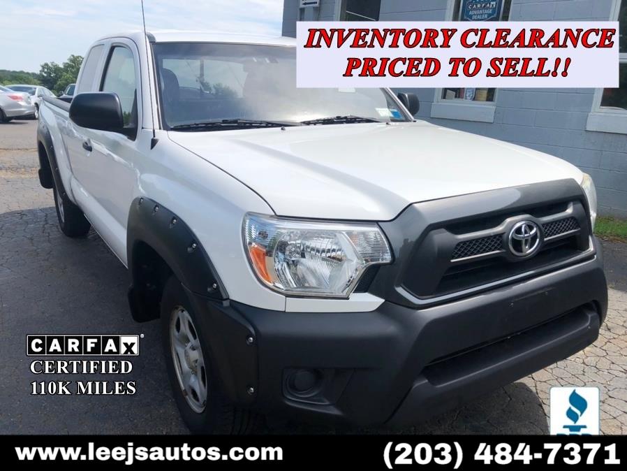 2015 Toyota Tacoma 2WD Access Cab I4 AT (Natl), available for sale in North Branford, Connecticut | LeeJ's Auto Sales & Service. North Branford, Connecticut