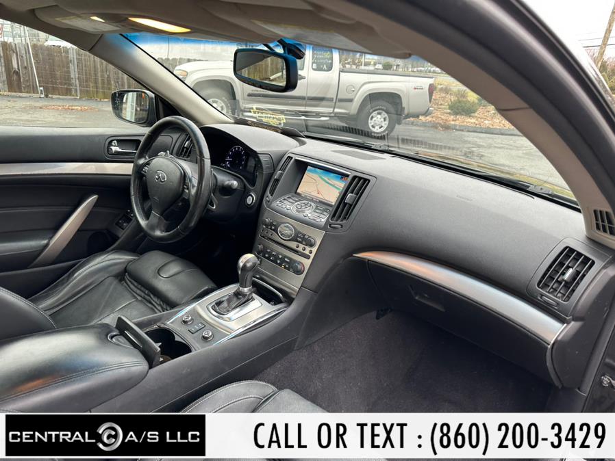 Used INFINITI G37 Coupe 2dr x AWD 2012 | Central A/S LLC. East Windsor, Connecticut Used INFINITI G37 Coupe 2dr x AWD 2012 | Central A/S LLC. East Windsor, Connecticut