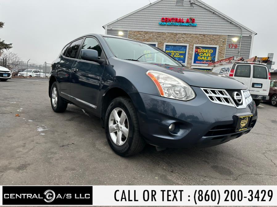 2013 Nissan Rogue AWD 4dr S, available for sale in East Windsor, Connecticut | Central A/S LLC. East Windsor, Connecticut