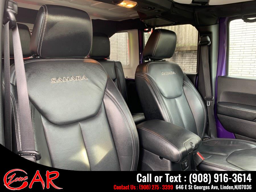 2016 Jeep Wrangler Unlimited 4WD 4dr Sahara, available for sale in Linden, New Jersey | Car Zone. Linden, New Jersey 2016 Jeep Wrangler Unlimited 4WD 4dr Sahara, available for sale in Linden, New Jersey | Car Zone. Linden, New Jersey