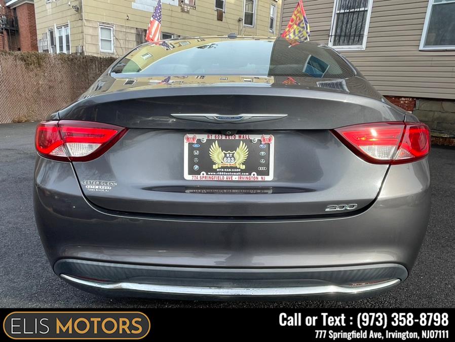 2015 Chrysler 200 4dr Sdn Limited FWD, available for sale in Irvington, New Jersey | Elis Motors Corp. Irvington, New Jersey 2015 Chrysler 200 4dr Sdn Limited FWD, available for sale in Irvington, New Jersey | Elis Motors Corp. Irvington, New Jersey