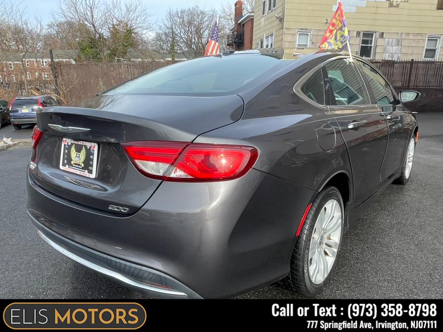 2015 Chrysler 200 4dr Sdn Limited FWD, available for sale in Irvington, New Jersey | Elis Motors Corp. Irvington, New Jersey 2015 Chrysler 200 4dr Sdn Limited FWD, available for sale in Irvington, New Jersey | Elis Motors Corp. Irvington, New Jersey