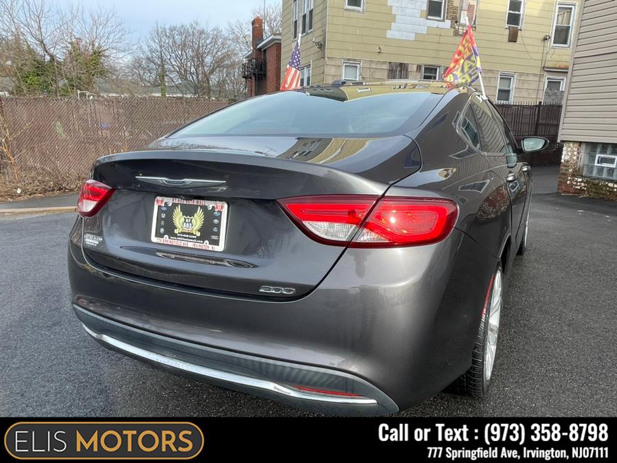 2015 Chrysler 200 4dr Sdn Limited FWD, available for sale in Irvington, New Jersey | Elis Motors Corp. Irvington, New Jersey 2015 Chrysler 200 4dr Sdn Limited FWD, available for sale in Irvington, New Jersey | Elis Motors Corp. Irvington, New Jersey
