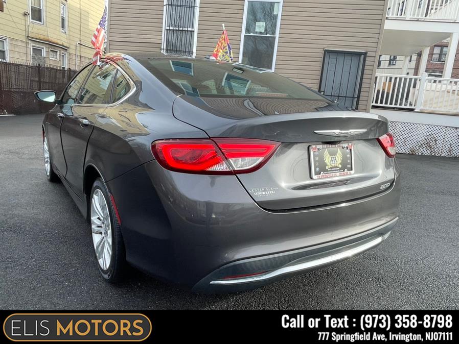 2015 Chrysler 200 4dr Sdn Limited FWD, available for sale in Irvington, New Jersey | Elis Motors Corp. Irvington, New Jersey 2015 Chrysler 200 4dr Sdn Limited FWD, available for sale in Irvington, New Jersey | Elis Motors Corp. Irvington, New Jersey