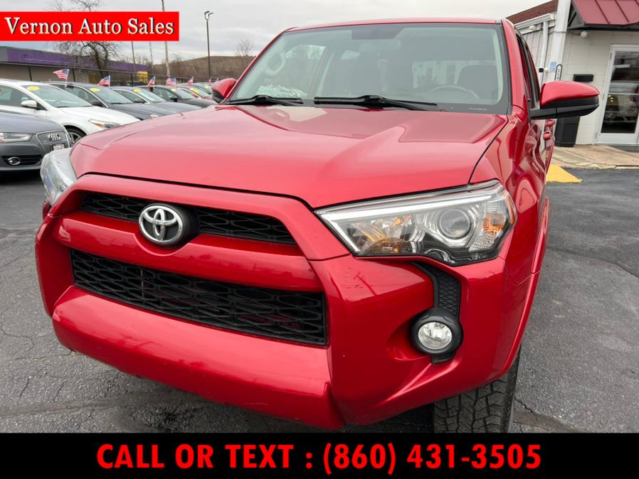 2016 Toyota 4Runner 4WD 4dr V6 SR5 Premium (Natl), available for sale in Manchester, Connecticut | Vernon Auto Sale & Service. Manchester, Connecticut 2016 Toyota 4Runner 4WD 4dr V6 SR5 Premium (Natl), available for sale in Manchester, Connecticut | Vernon Auto Sale & Service. Manchester, Connecticut