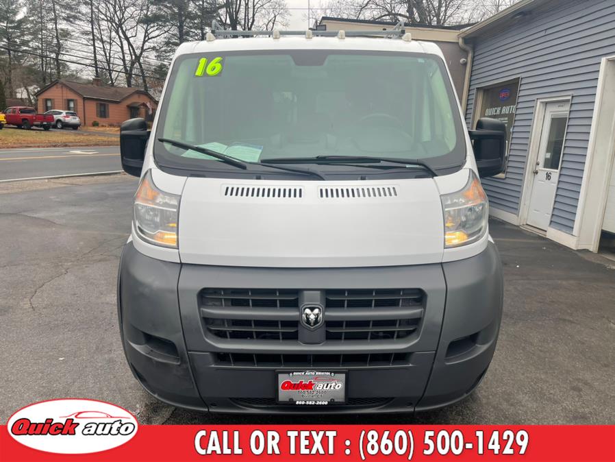 Used Ram ProMaster Cargo Van 1500 Low Roof 136" WB 2016 | Quick Auto LLC. Bristol, Connecticut Used Ram ProMaster Cargo Van 1500 Low Roof 136" WB 2016 | Quick Auto LLC. Bristol, Connecticut