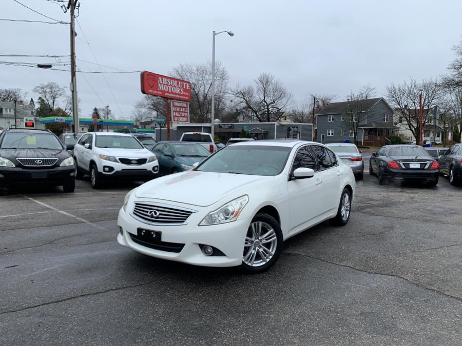2010 Infiniti G37 Sedan 4dr x AWD, available for sale in Springfield, Massachusetts | Absolute Motors Inc. Springfield, Massachusetts