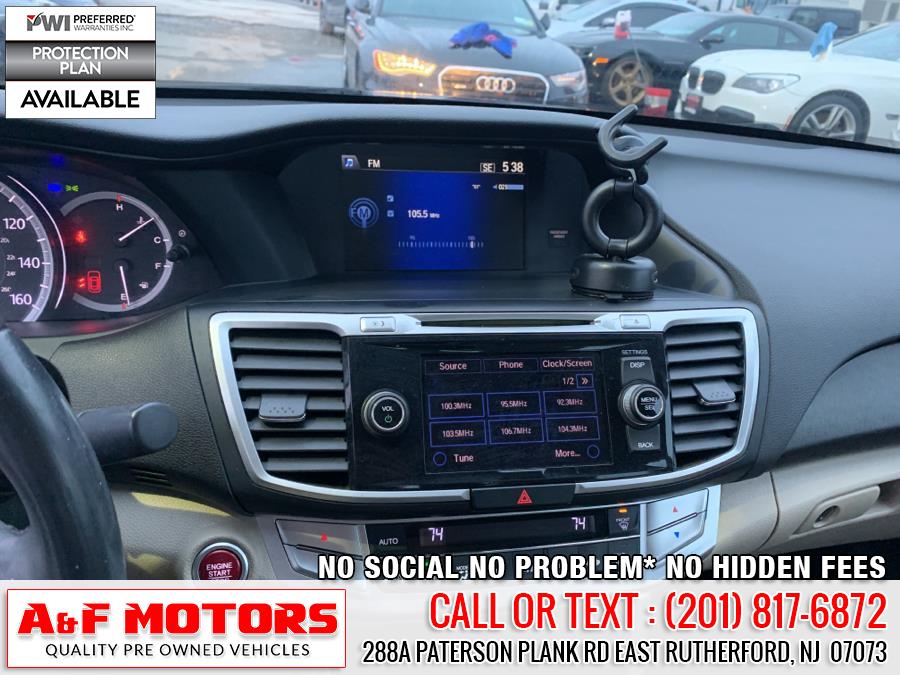 2014 Honda Accord Sedan 4dr I4 CVT EX-L, available for sale in East Rutherford, New Jersey | A&F Motors LLC. East Rutherford, New Jersey 2014 Honda Accord Sedan 4dr I4 CVT EX-L, available for sale in East Rutherford, New Jersey | A&F Motors LLC. East Rutherford, New Jersey
