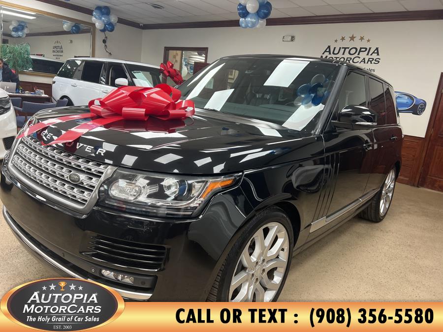 2015 Land Rover Range Rover 4WD 4dr HSE, available for sale in Union, New Jersey | Autopia Motorcars Inc. Union, New Jersey