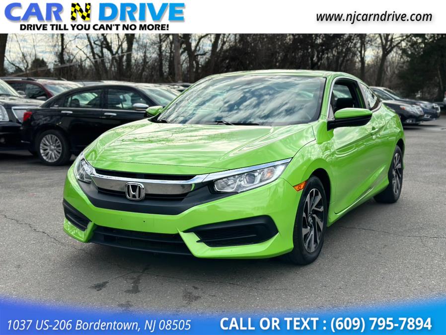 2016 Honda Civic LX-P Coupe CVT, available for sale in Bordentown, New Jersey | Car N Drive. Bordentown, New Jersey