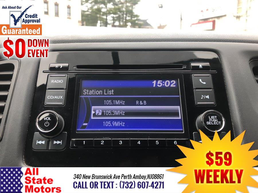 2016 Honda HR-V AWD 4dr CVT LX, available for sale in Perth Amboy, New Jersey | All State Motor Inc. Perth Amboy, New Jersey 2016 Honda HR-V AWD 4dr CVT LX, available for sale in Perth Amboy, New Jersey | All State Motor Inc. Perth Amboy, New Jersey