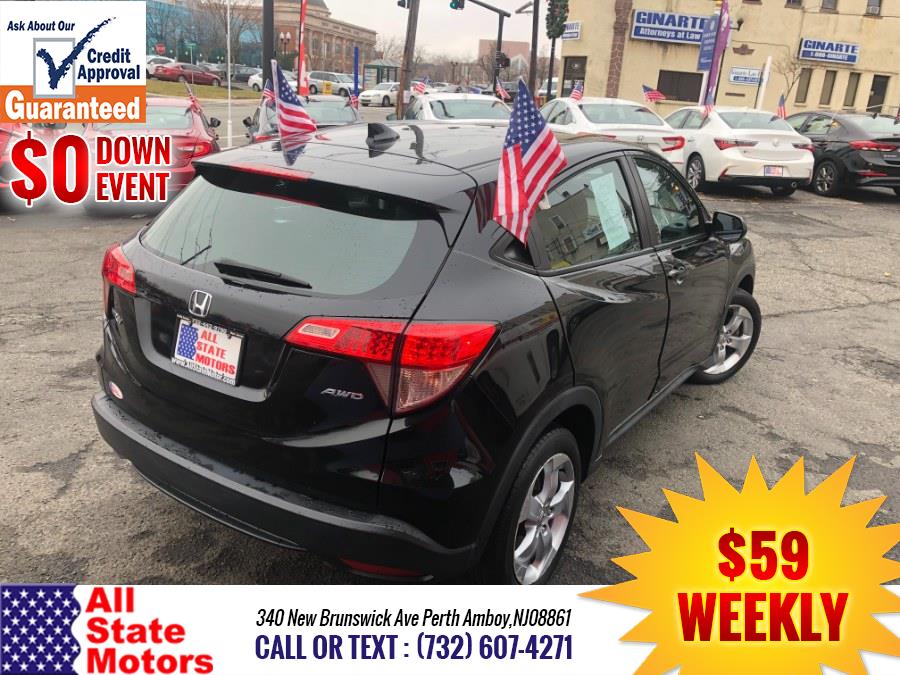 2016 Honda HR-V AWD 4dr CVT LX, available for sale in Perth Amboy, New Jersey | All State Motor Inc. Perth Amboy, New Jersey 2016 Honda HR-V AWD 4dr CVT LX, available for sale in Perth Amboy, New Jersey | All State Motor Inc. Perth Amboy, New Jersey
