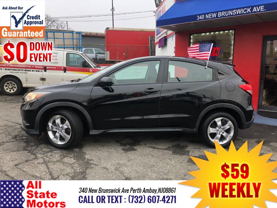 2016 Honda HR-V AWD 4dr CVT LX, available for sale in Perth Amboy, New Jersey | All State Motor Inc. Perth Amboy, New Jersey 2016 Honda HR-V AWD 4dr CVT LX, available for sale in Perth Amboy, New Jersey | All State Motor Inc. Perth Amboy, New Jersey