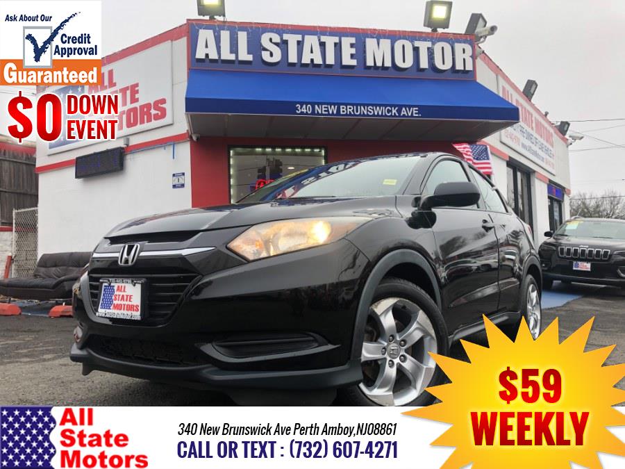 2016 Honda HR-V AWD 4dr CVT LX, available for sale in Perth Amboy, New Jersey | All State Motor Inc. Perth Amboy, New Jersey 2016 Honda HR-V AWD 4dr CVT LX, available for sale in Perth Amboy, New Jersey | All State Motor Inc. Perth Amboy, New Jersey