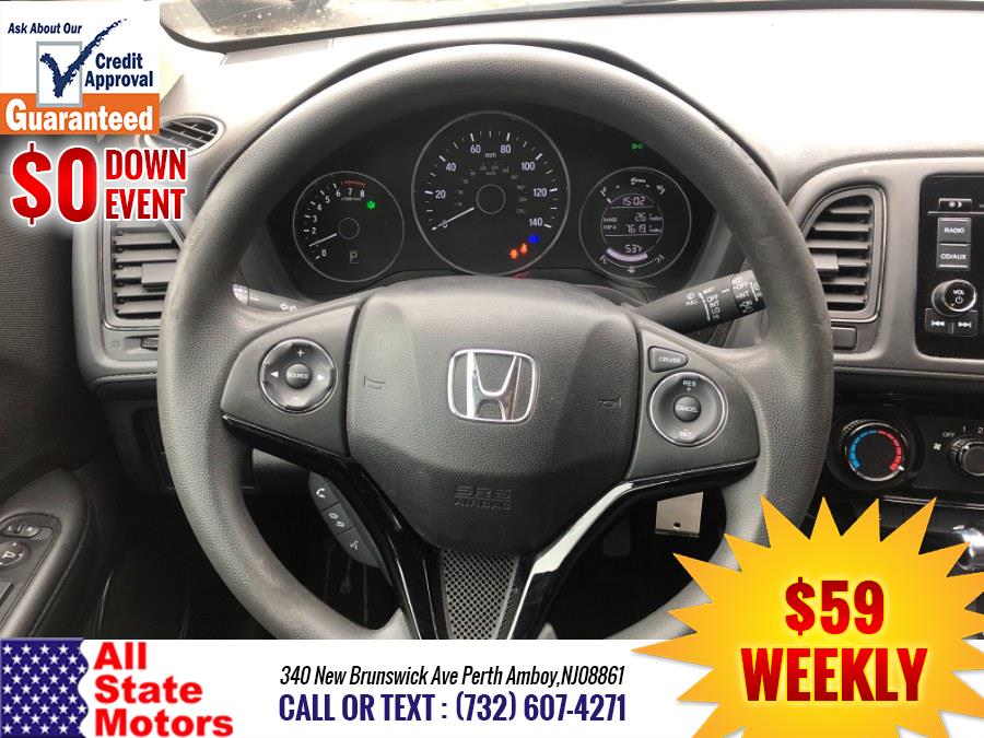 2016 Honda HR-V AWD 4dr CVT LX, available for sale in Perth Amboy, New Jersey | All State Motor Inc. Perth Amboy, New Jersey 2016 Honda HR-V AWD 4dr CVT LX, available for sale in Perth Amboy, New Jersey | All State Motor Inc. Perth Amboy, New Jersey