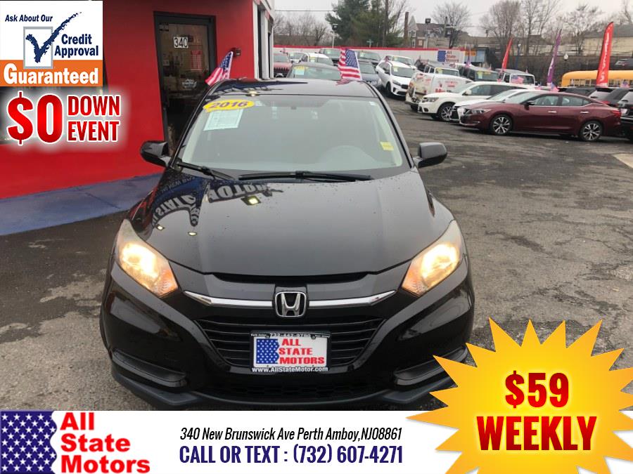 2016 Honda HR-V AWD 4dr CVT LX, available for sale in Perth Amboy, New Jersey | All State Motor Inc. Perth Amboy, New Jersey 2016 Honda HR-V AWD 4dr CVT LX, available for sale in Perth Amboy, New Jersey | All State Motor Inc. Perth Amboy, New Jersey
