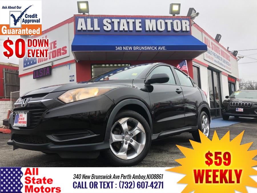 2016 Honda HR-V AWD 4dr CVT LX, available for sale in Perth Amboy, New Jersey | All State Motor Inc. Perth Amboy, New Jersey 2016 Honda HR-V AWD 4dr CVT LX, available for sale in Perth Amboy, New Jersey | All State Motor Inc. Perth Amboy, New Jersey