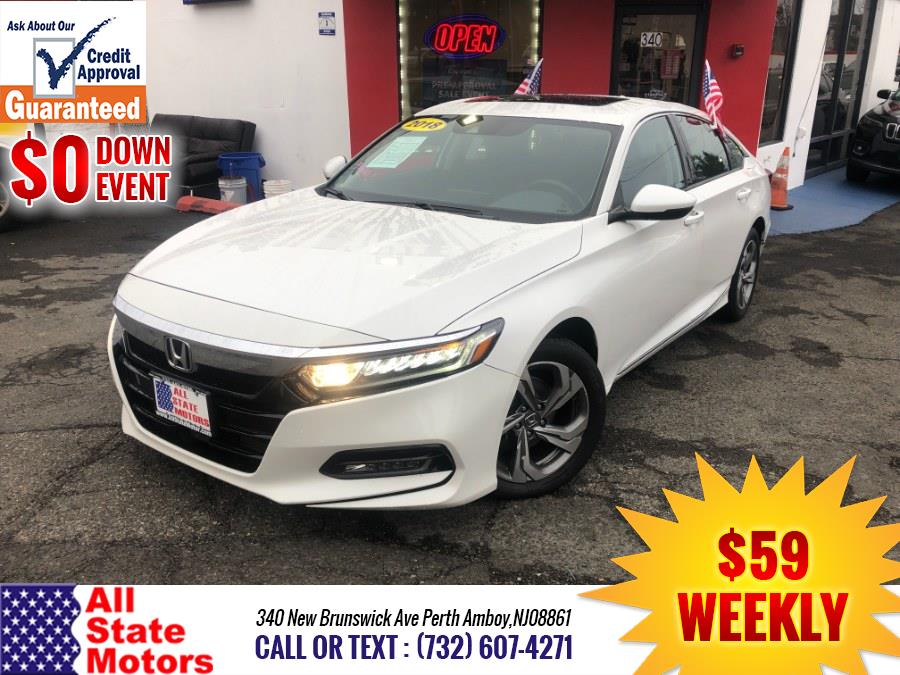 2018 Honda Accord Sedan EX-L 1.5T CVT, available for sale in Perth Amboy, New Jersey | All State Motor Inc. Perth Amboy, New Jersey 2018 Honda Accord Sedan EX-L 1.5T CVT, available for sale in Perth Amboy, New Jersey | All State Motor Inc. Perth Amboy, New Jersey