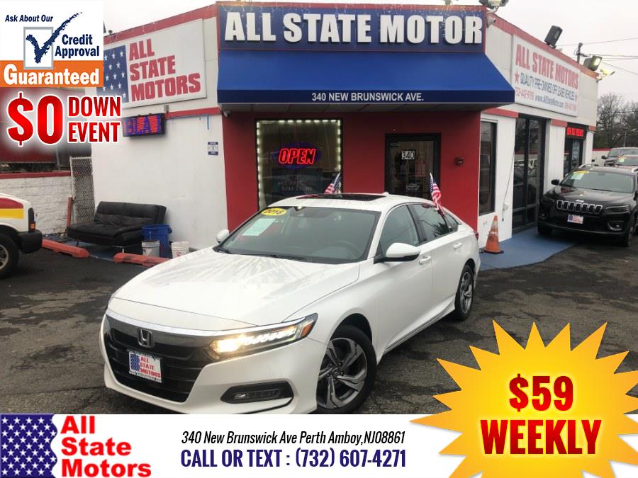 2018 Honda Accord Sedan EX-L 1.5T CVT, available for sale in Perth Amboy, New Jersey | All State Motor Inc. Perth Amboy, New Jersey