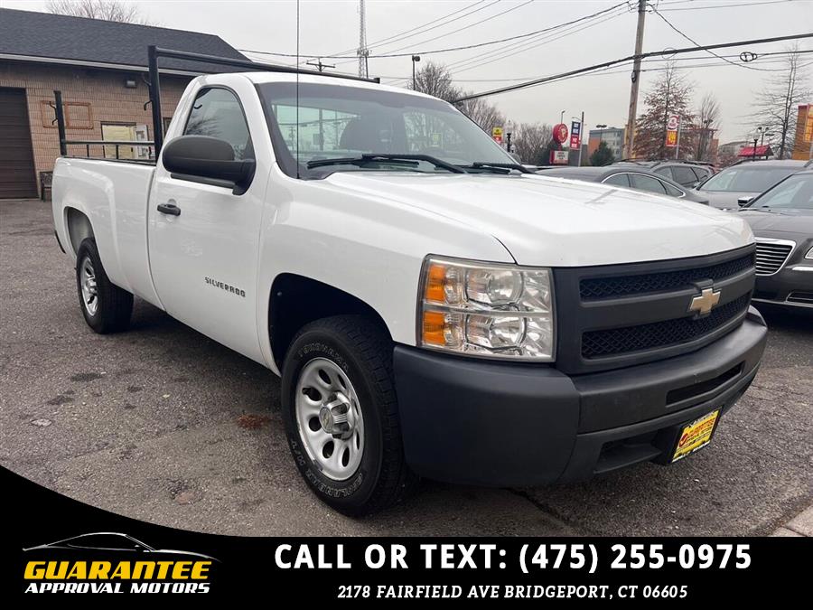 2010 Chevrolet Silverado 1500 Work Truck 4x2 2dr Regular Cab 8 ft. LB, available for sale in Bridgeport, Connecticut | Guarantee Approval Motors. Bridgeport, Connecticut 2010 Chevrolet Silverado 1500 Work Truck 4x2 2dr Regular Cab 8 ft. LB, available for sale in Bridgeport, Connecticut | Guarantee Approval Motors. Bridgeport, Connecticut