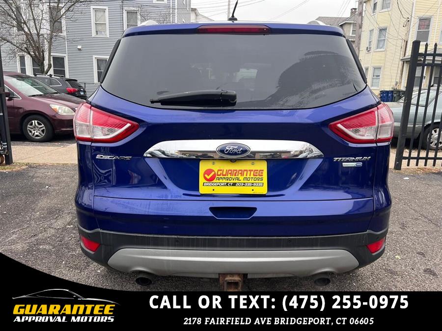 2015 Ford Escape Titanium AWD 4dr SUV, available for sale in Bridgeport, Connecticut | Guarantee Approval Motors. Bridgeport, Connecticut 2015 Ford Escape Titanium AWD 4dr SUV, available for sale in Bridgeport, Connecticut | Guarantee Approval Motors. Bridgeport, Connecticut