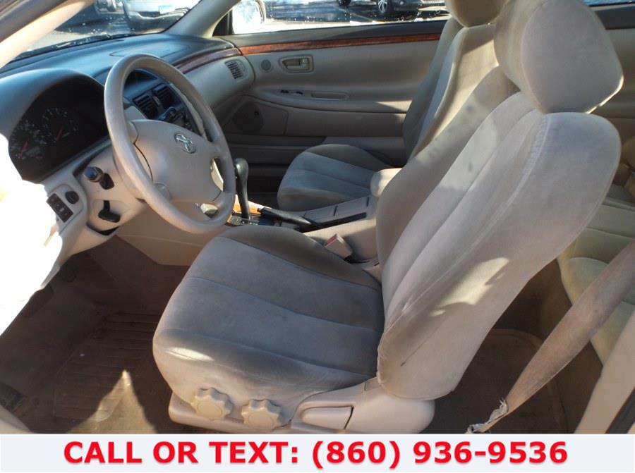 2002 Toyota Camry Solara 2dr Cpe SE Auto (Natl), available for sale in Hartford, Connecticut | Lee Motors Sales Inc. Hartford, Connecticut 2002 Toyota Camry Solara 2dr Cpe SE Auto (Natl), available for sale in Hartford, Connecticut | Lee Motors Sales Inc. Hartford, Connecticut