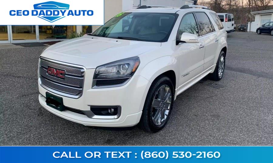Used GMC Acadia AWD 4dr Denali 2015 | CEO DADDY AUTO. Online only, Connecticut Used GMC Acadia AWD 4dr Denali 2015 | CEO DADDY AUTO. Online only, Connecticut