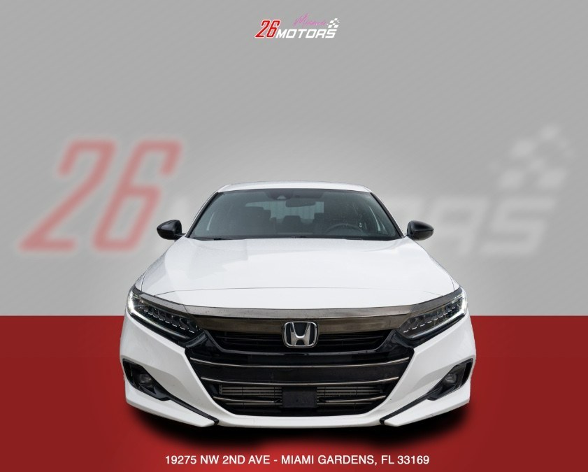 2021 Honda Accord Sedan Sport 1.5T CVT, available for sale in Miami, Florida | 26 Motors Miami. Miami, Florida 2021 Honda Accord Sedan Sport 1.5T CVT, available for sale in Miami, Florida | 26 Motors Miami. Miami, Florida