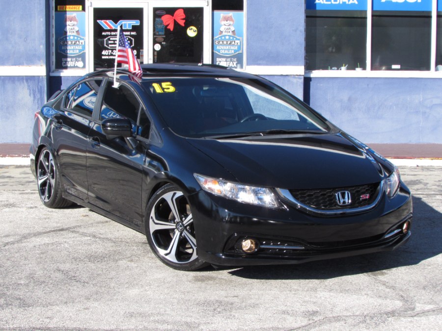 2015 Honda Civic Sedan 4dr Man Si, available for sale in Orlando, Florida | VIP Auto Enterprise, Inc. Orlando, Florida 2015 Honda Civic Sedan 4dr Man Si, available for sale in Orlando, Florida | VIP Auto Enterprise, Inc. Orlando, Florida