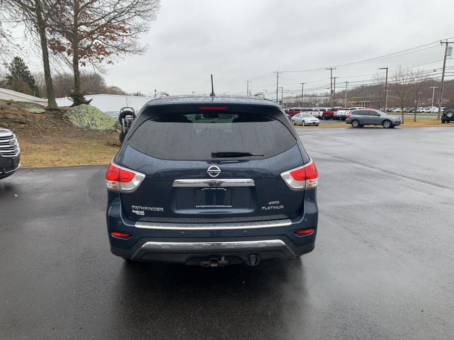2016 Nissan Pathfinder 4WD 4dr Platinum, available for sale in Old Saybrook, Connecticut | Saybrook Auto Barn. Old Saybrook, Connecticut 2016 Nissan Pathfinder 4WD 4dr Platinum, available for sale in Old Saybrook, Connecticut | Saybrook Auto Barn. Old Saybrook, Connecticut
